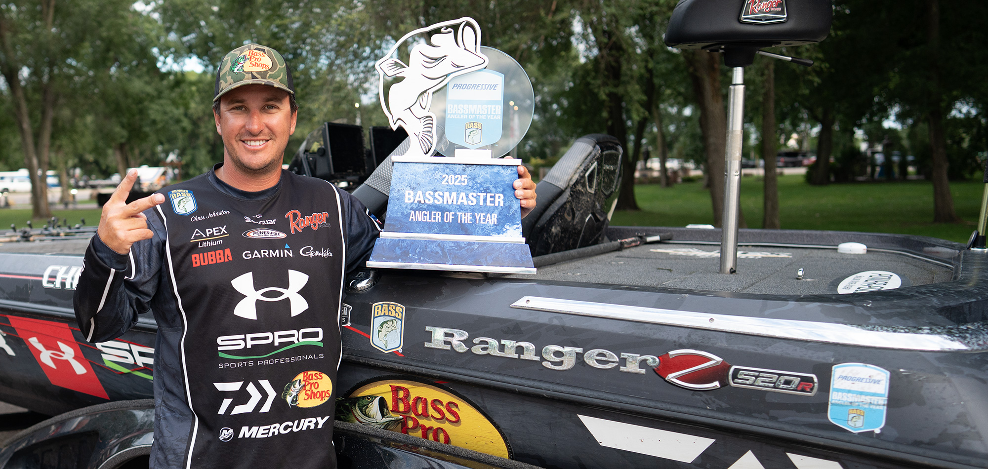 Chris Johnston 2025 Angler of the Year